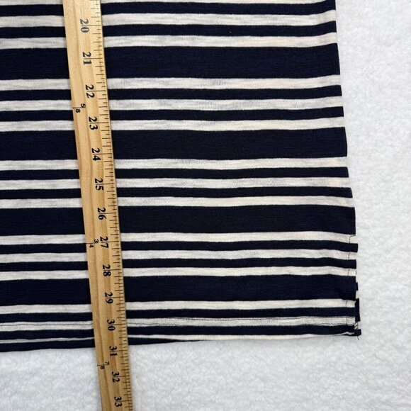 Weekend Suzanne Betro Striped Top Tie Sleeves & Back Nautical Plus Size 3X NWT - Picture 10 of 10